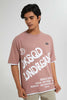 Redtag-Pink-T-Shirt-With-Print-Graphic-Prints-Men's-