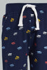 Redtag-Grey-And-Navy-Car-Print-Track-(2-Pack)-Joggers-Infant-Boys-3 to 24 Months