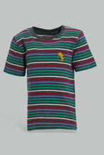 Load image into Gallery viewer, Redtag-Red-Yd-Striped-Tshirt-Striped-T-Shirts-Infant-Boys-3 to 24 Months
