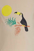 Redtag-Ecru-And-Printed-Wood-Pecker-T-Shirt-(2-Pack)-All-Over-Prints-Infant-Boys-3 to 24 Months