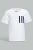 Redtag-White-Slub-Tshirt-With-Contrast-Patch-Pocket-Plain-Infant-Boys-3 to 24 Months