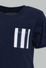 Redtag-Black-Slub-Tshirt-With-Contrast-Patch-Pocket-Plain-Infant-Boys-3 to 24 Months