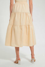 تنزيل الصورة على معرض الصور، Redtag-Beige-Flared-Skirt-Skirts-Women&#39;s-
