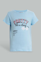 Load image into Gallery viewer, Redtag-Lt-Blue-Pajama-Sets-Pyjama-Sets-Senior-Girls-9 to 14 Years
