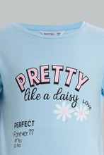 Load image into Gallery viewer, Redtag-Lt-Blue-Pajama-Sets-Pyjama-Sets-Senior-Girls-9 to 14 Years
