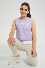 Load image into Gallery viewer, Purple Paris Love Active T-Shirt
