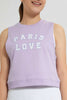 Purple Paris Love Active T-Shirt