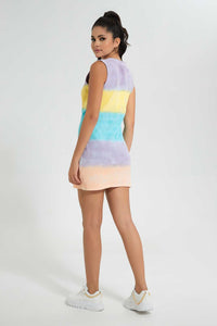 Redtag-Assorted-Tie-Dye-Midi-Dress-Loungewear-T-Shirts-Women's-