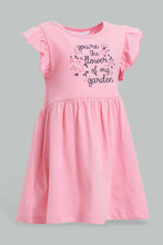 Load image into Gallery viewer, Redtag-Multi-Colour-2Pc-Pack-Knit-Dress-Dresses-Infant-Girls-3 to 24 Months
