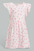 Redtag-Multi-Colour-2Pc-Pack-Knit-Dress-Dresses-Infant-Girls-3 to 24 Months