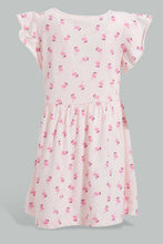 Load image into Gallery viewer, Redtag-Multi-Colour-2Pc-Pack-Knit-Dress-Dresses-Infant-Girls-3 to 24 Months
