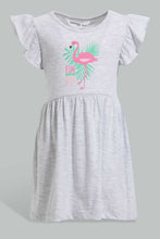 Load image into Gallery viewer, Redtag-Multi-Colour-2Pc-Pack-Knit-Dress-Dresses-Infant-Girls-3 to 24 Months
