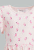 Redtag-Multi-Colour-2Pc-Pack-Knit-Dress-Dresses-Infant-Girls-3 to 24 Months