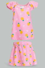 Load image into Gallery viewer, Pink Pineapple Set For Baby Girls (2 Piece)
