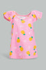 Pink Pineapple Set For Baby Girls (2 Piece)