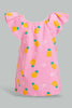 Pink Pineapple Set For Baby Girls (2 Piece)