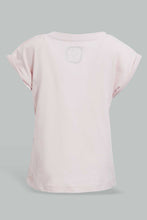 Load image into Gallery viewer, Redtag-Pink-Solid-T-Shirt-Plain-T-Shirts-Infant-Girls-3 to 24 Months
