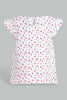 Redtag-White-Printed-Top-Blouses-Infant-Girls-3 to 24 Months
