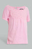 Redtag-Pink-Solid-Top-Blouses-Infant-Girls-3 to 24 Months