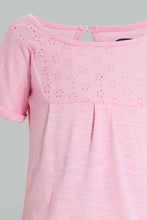 Load image into Gallery viewer, Redtag-Pink-Solid-Top-Blouses-Infant-Girls-3 to 24 Months
