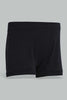 Black Seamless Boxer Brief (Pack of 2)