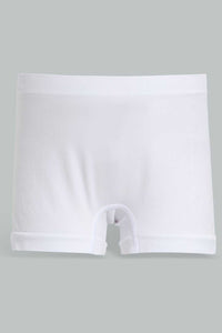 White Seamless Boxer Brief (Pack of 2)