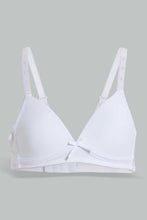 Load image into Gallery viewer, Beige And White Padded Bra For Senior Girls (Pack of 2)
