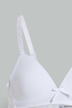 Load image into Gallery viewer, Beige And White Padded Bra For Senior Girls (Pack of 2)
