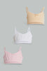 Assorted Non-Padded Bra For Senior Girls (3 Pack)