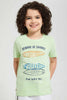 Redtag-Pale-Green-Shark-Embossed-T-Shirt-Graphic-T-Shirts-Boys-2 to 8 Years