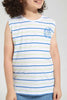 Redtag-White-Tiedye-Stripe-T-Shirt-Graphic-T-Shirts-Boys-2 to 8 Years