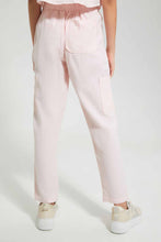 Load image into Gallery viewer, Redtag-Pink-Cargo-Pocket-Linen-Trouser-Cargo-Pants-Senior-Girls-9 to 14 Years
