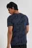 Redtag-Dark-Grey-Printed-T-Shirt-All-Over-Prints-Men's-