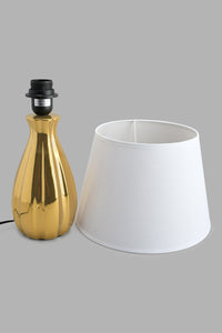 Redtag-Gold-Textured-Base-Ceramic-Table-Lamp-Table-Lamps-Home-Decor-