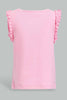 Redtag-Pink-Artwork-Frill-Sleeve-T-Shirt-Category:T-Shirts,-Colour:Pink,-Deals:4-For-90,-Filter:Infant-Girls-(3-to-24-Mths),-ING-T-Shirts,-New-In,-New-In-ING-APL,-S22C,-Section:Kidswear-Infant-Girls-