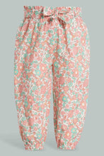 تنزيل الصورة على معرض الصور، Redtag-Assorted-Printed-Casual-Trouser-Trousers-Infant-Girls-3 to 24 Months
