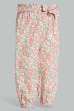 Load image into Gallery viewer, Redtag-Assorted-Printed-Casual-Trouser-Trousers-Infant-Girls-3 to 24 Months
