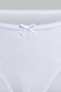Redtag-Assorted-Multi-5Pcs-Bikini-Brief-Packs-Sports-Bras-Senior-Girls-9 to 14 Years