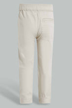 تنزيل الصورة على معرض الصور، Redtag-Ecru-Pull-On-Chino-Pant-Chino-Trousers-Infant-Boys-3 to 24 Months
