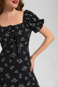 Redtag-Assorted-Dress-With-String-At-Front-Dresses-Women's-