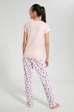 Load image into Gallery viewer, Redtag-Pink-Berry-Sweet-Pajama-Sets-Pyjama-Sets-Senior-Girls-9 to 14 Years
