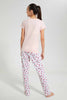 Redtag-Pink-Berry-Sweet-Pajama-Sets-Pyjama-Sets-Senior-Girls-9 to 14 Years