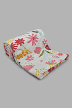 تنزيل الصورة على معرض الصور، Redtag-Multi-Colour-Floral-Print-Kids-Blanket-Category:Blankets,-Colour:Multicolour,-Filter:Home-Bedroom,-HMW-BED-Blankets,-New-In,-New-In-HMW-BED,-Non-Sale,-S22C,-Section:Homewares-Home-Bedroom-
