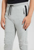 Redtag-Grey-Bsr-Heat-Seal-Zip-Active-Pant-Joggers-Senior-Boys-9 to 14 Years