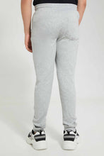 Load image into Gallery viewer, Redtag-Grey-Bsr-Heat-Seal-Zip-Active-Pant-Joggers-Senior-Boys-9 to 14 Years
