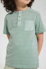 Redtag-Mint-Pkt-Henley-Henley-T-Shirts-Boys-2 to 8 Years