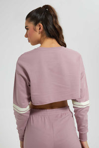 Redtag-Grey-Melange-Graphic-Print-SweaT-Shirt-Loungewear-Women's-