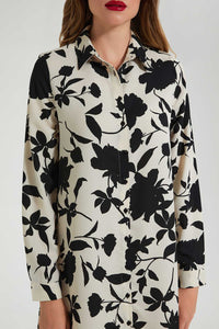 Redtag-Assorted-Collared-Longsleeve-Blouse-Blouses-Women's-