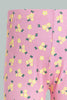 Pink And White Legging For Infant Girls (2 Piece)