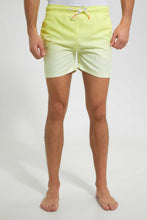 Load image into Gallery viewer, Redtag-Yellow-Swim-Shiorts:Yellow:Small-Swim-Shorts--
